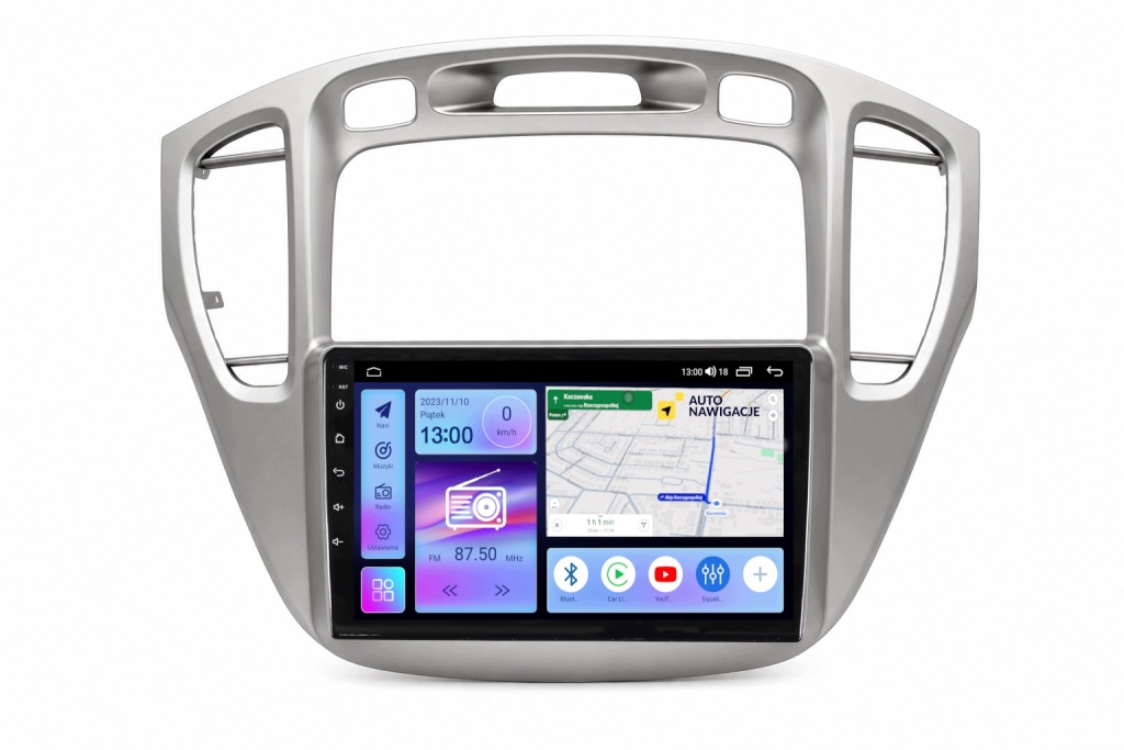 RADIO NAWIGACJA GPS TOYOTA HIGHLANDER 2001-2007 ANDROID CARPLAY