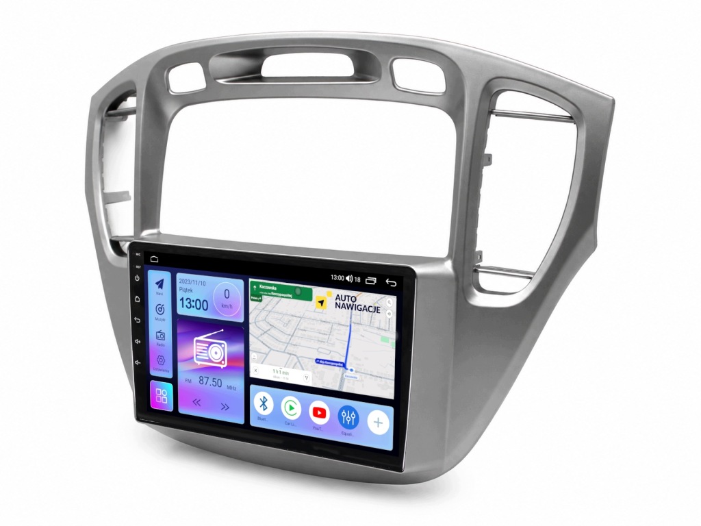 RADIO NAWIGACJA GPS TOYOTA HIGHLANDER 2001-2007 ANDROID CARPLAY