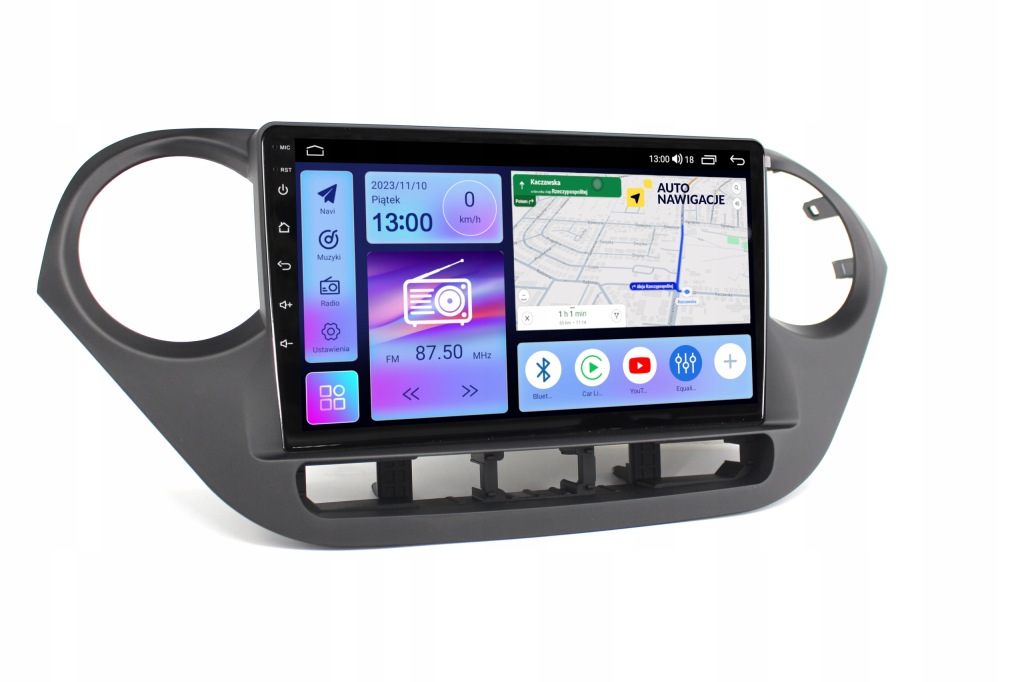 RADIO NAWIGACJA GPS HYUNDAI i10 2013+ ANDROID CARPLAY BLUETOOTH 3 RADIO NAWIGACJA GPS HYUNDAI i10 2013+ ANDROID CARPLAY BLUETOOTH