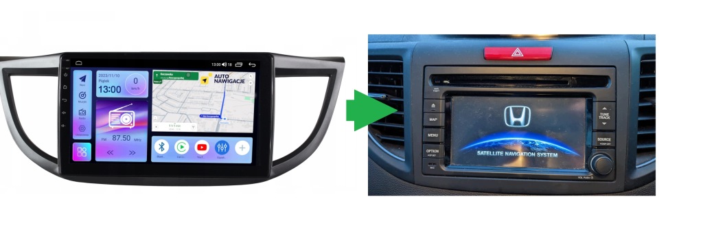 RADIO NAWIGACJA GPS HONDA CR-V IV 2012-2017 ANDROID CARPLAY 4/64 GB 4 RADIO NAWIGACJA GPS HONDA CR-V IV 2012-2017 ANDROID CARPLAY 4/64 GB