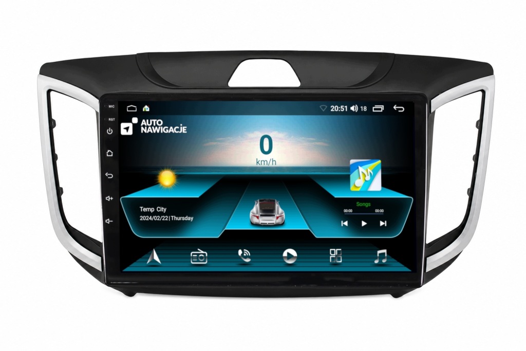 RADIO SAMOCHODOWE HYUNDAI IX25 2014-2019 ANDROID CARPLAY BLUETOOTH 64GB 4 RADIO SAMOCHODOWE HYUNDAI IX25 2014-2019 ANDROID CARPLAY BLUETOOTH 64GB