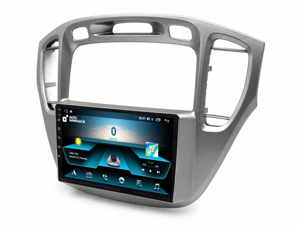 RADIO NAWIGACJA GPS TOYOTA HIGHLANDER 2001-2007 ANDROID CARPLAY 4 RADIO NAWIGACJA GPS TOYOTA HIGHLANDER 2001-2007 ANDROID CARPLAY
