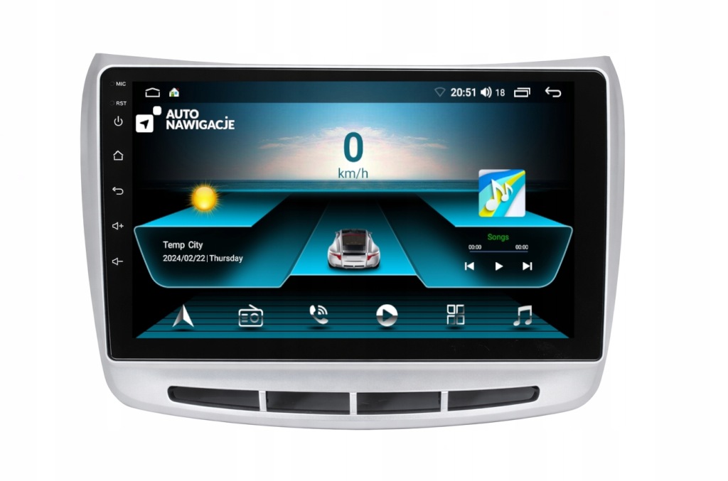 RADIO SAMOCHODOWE GPS LANCIA DELTA 2009-2019 ANDROID CARPLAY 64 GB