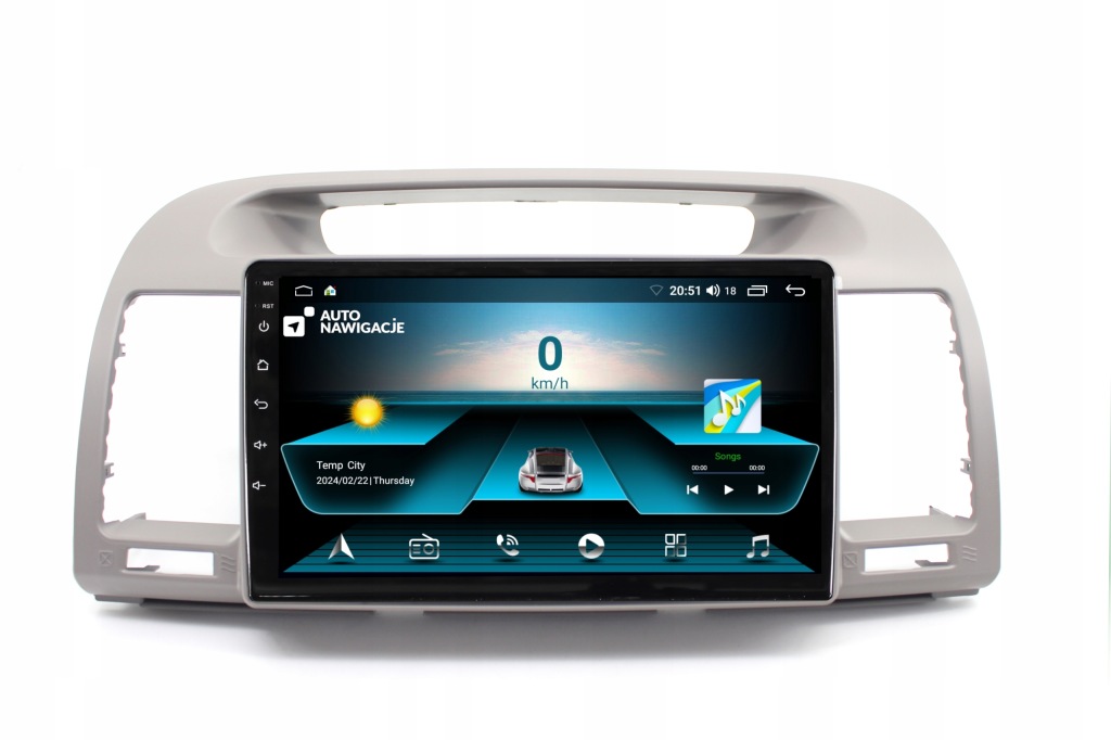 RADIO NAWIGACJA GPS TOYOTA CAMRY 2001-2006 ANDROID 3 RADIO NAWIGACJA GPS TOYOTA CAMRY 2001-2006 ANDROID