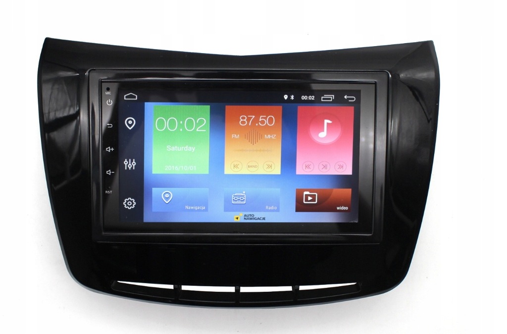 RADIO NAWIGACJA GPS LANCIA DELTA 2009-2019 ANDROID CARPLAY 2/32 GB CZARNA