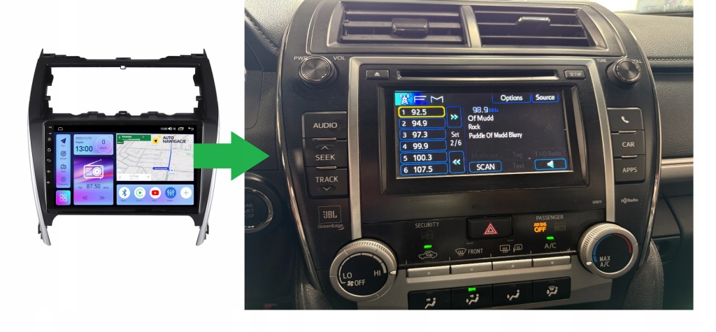 RADIO NAWIGACJA GPS TOYOTA CAMRY XV50 2011-2014 ANDROID 4 RADIO NAWIGACJA GPS TOYOTA CAMRY XV50 2011-2014 ANDROID
