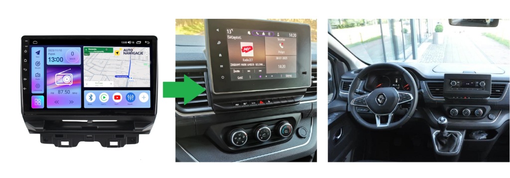 RADIO NAWIGACJA GPS RENAULT TRAFIC IV 2024+ ANDROID CARPLAY 4 RADIO NAWIGACJA GPS RENAULT TRAFIC IV 2024+ ANDROID CARPLAY
