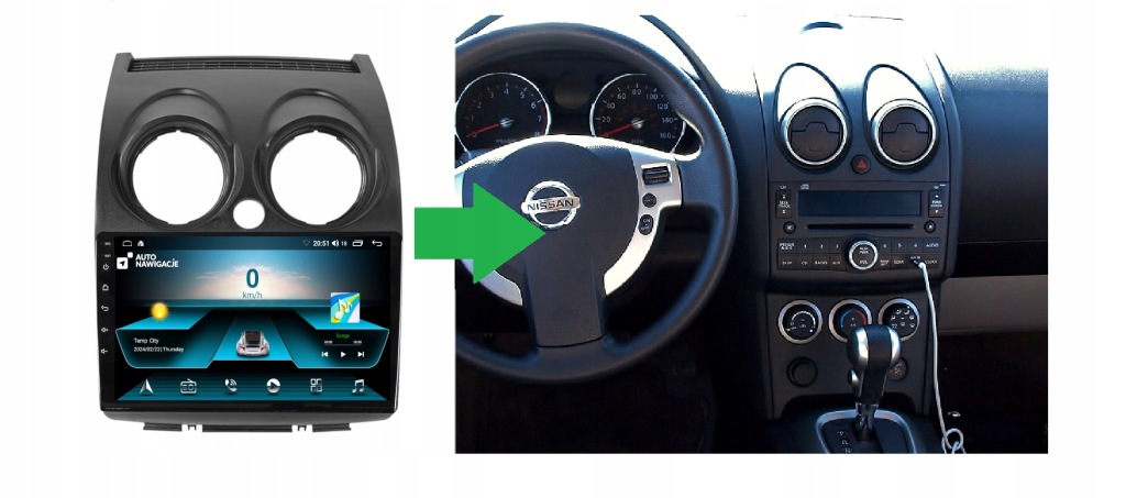 RADIO NAWIGACJA GPS NISSAN ROGUE 2007-2015 ANDROID 2GB 64GB 5 RADIO NAWIGACJA GPS NISSAN ROGUE 2007-2015 ANDROID 2GB 64GB