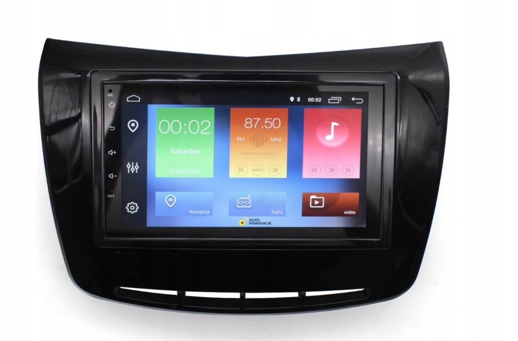 RADIO NAWIGACJA GPS LANCIA DELTA 2009-2019 ANDROID CARPLAY CZARNA