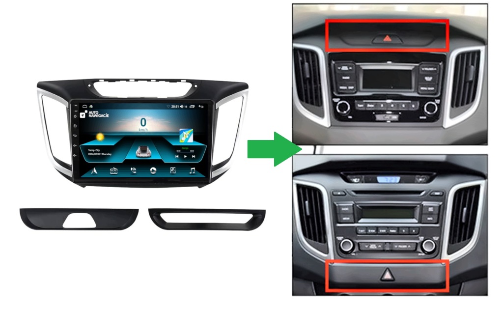 RADIO SAMOCHODOWE HYUNDAI IX25 2014-2019 ANDROID CARPLAY BLUETOOTH 64GB 5 RADIO SAMOCHODOWE HYUNDAI IX25 2014-2019 ANDROID CARPLAY BLUETOOTH 64GB