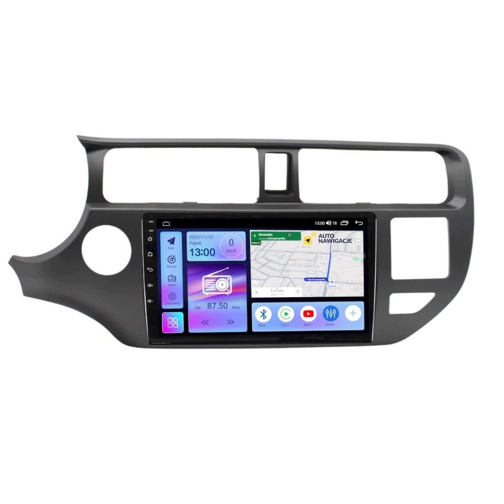 RADIO NAWIGACJA GPS KIA RIO III 2011-2015 ANDROID CARPLAY BLUETOOTH 64GB