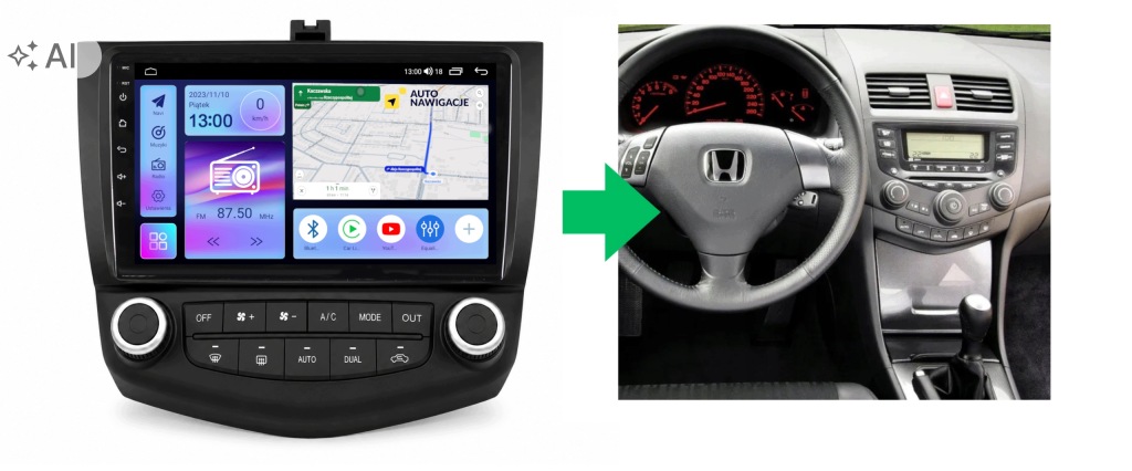 RADIO NAWIGACJA GPS HONDA ACCORD 7 2002-2008 ANDROID 4 RADIO NAWIGACJA GPS HONDA ACCORD 7 2002-2008 ANDROID