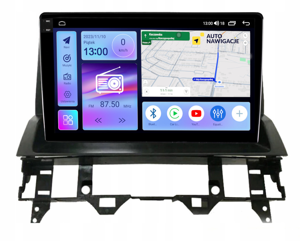 RADIO NAWIGACJA GPS MAZDA 6 2002-2008 ANDROID