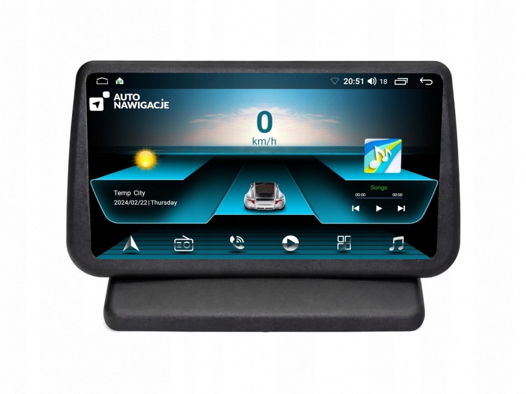 RADIO NAWIGACJA GPS NISSAN NOTE 2005-2012 ANDROID CARPLAY 2/64 GB