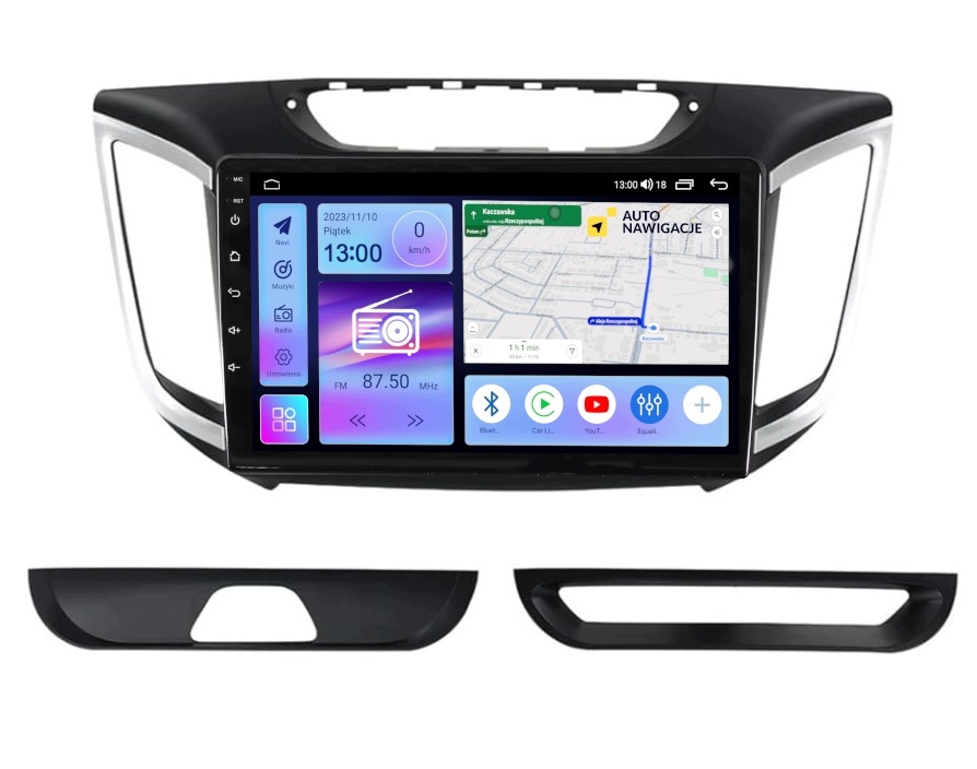 RADIO SAMOCHODOWE HYUNDAI IX25 2014-2019 ANDROID CARPLAY BLUETOOTH 64GB