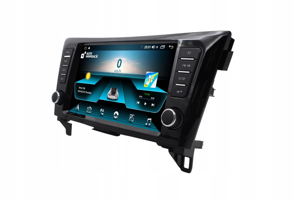 RADIO NAWIGACJA GPS NISSAN QASHQAI X-TRAIL 2014+ ANDROID 2/64 GB